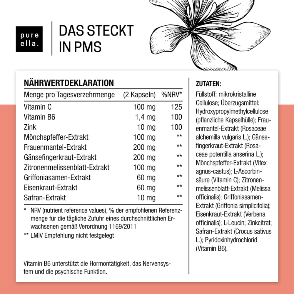 pure ella. PMS 60 St Kapseln