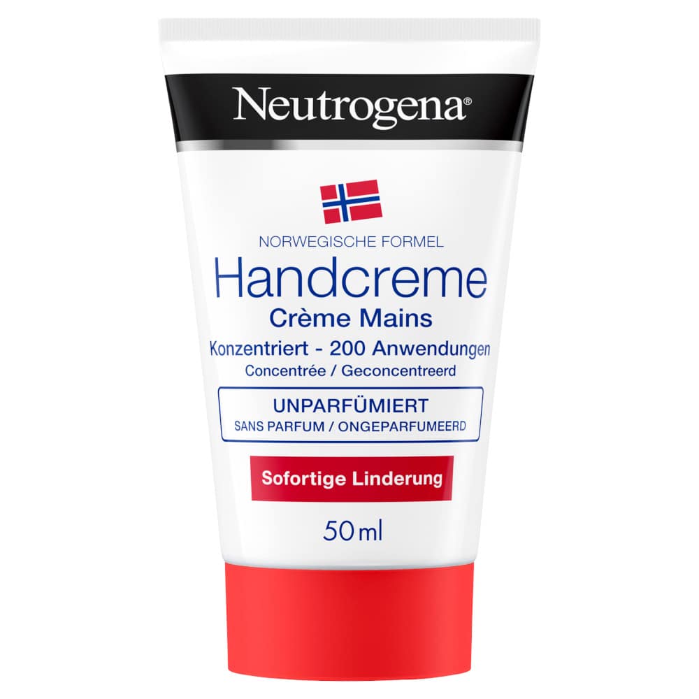 NORWEGISCHE FORMEL Handcreme unparfümiert Neutrogena 50 ml Creme