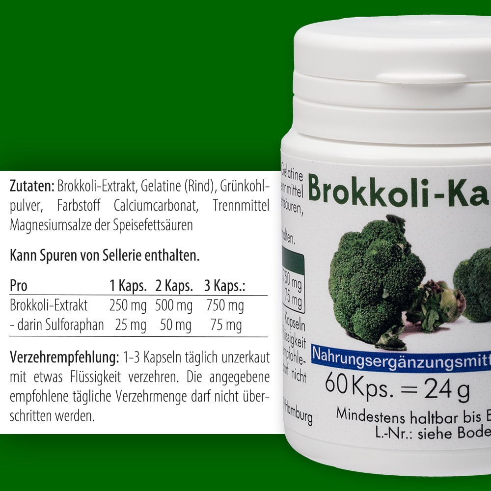 BROKKOLI KAPSELN 60 St Kapseln