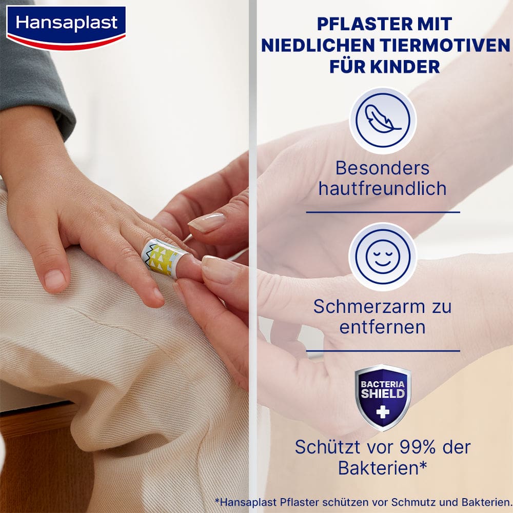 Hansaplast KIDS Strips 19x72mm 100 St Pflaster
