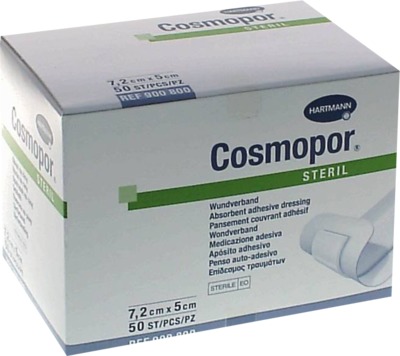 COSMOPOR steril 5x7,2 cm 50 St Pflaster