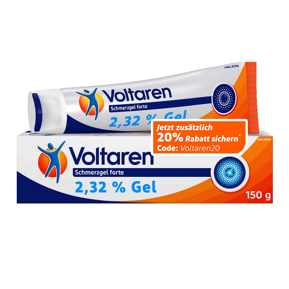Voltaren Schmerzgel forte 23,2 mg/g + 20% Rabatt* 150 g Gel