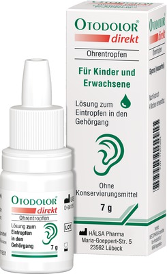 OTODOLOR direkt Ohrentropfen 7 g Ohrentropfen