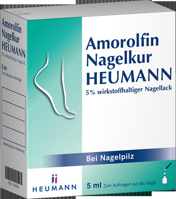 Amorolfin Nagelkur HEUMANN 5 ml Wirkstoffhaltiger Nagellack