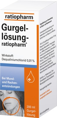 Gurgellösung-ratiopharm 200 ml Lösung