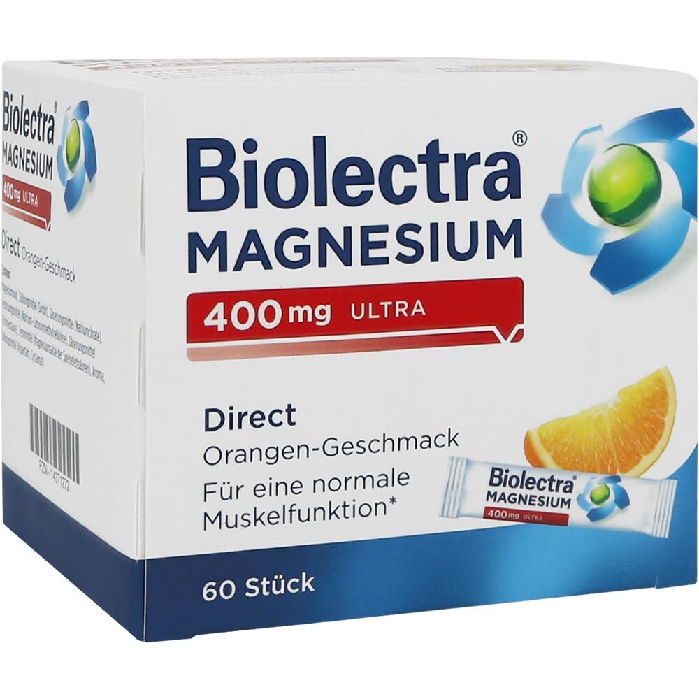 Biolectra MAGNESIUM 400 mg ULTRA Direct Orange 60 St Pellets
