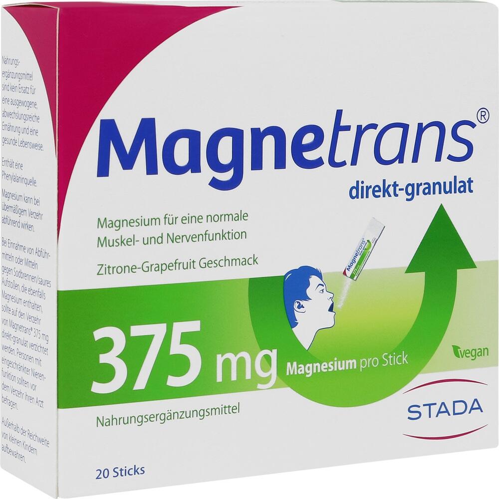 Magnetrans direkt-granulat 375 mg 20 St Granulat