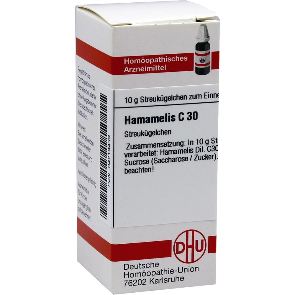 HAMAMELIS C 30 Globuli 10 g Globuli