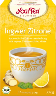 YOGI TEA Ingwer Zitrone Bio Filterbeutel 17X1.8 g Filterbeutel