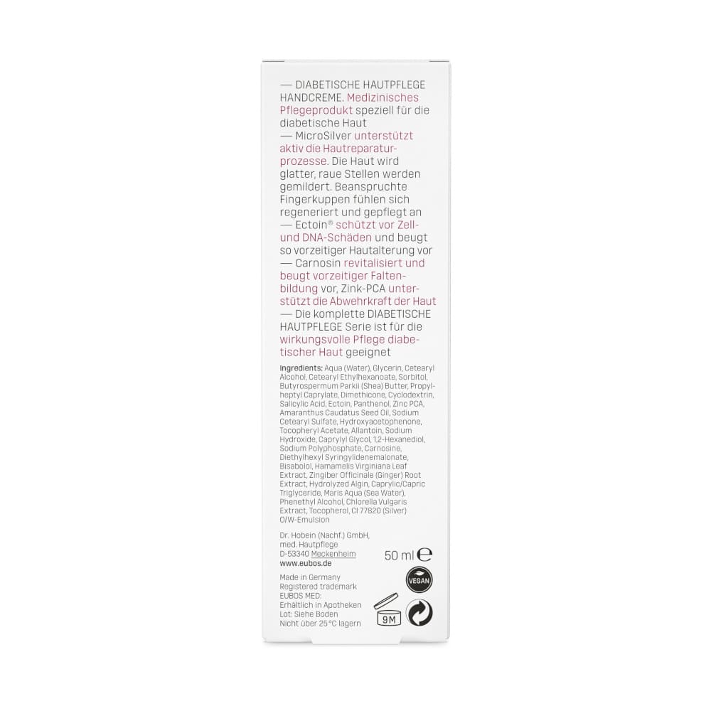 EUBOS DIABETISCHE HAUTPFLEGE HANDCREME 50 ml Creme