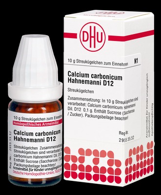 CALCIUM CARBONICUM Hahnemanni D 12 Globuli 10 g Globuli