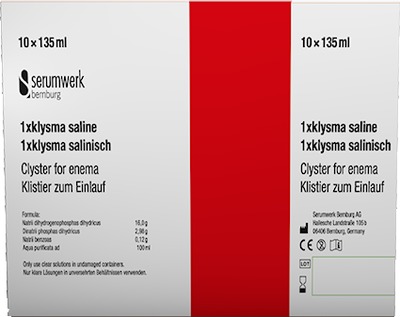 KLYSMA 1 x salinisch 10X135 ml Klistiere