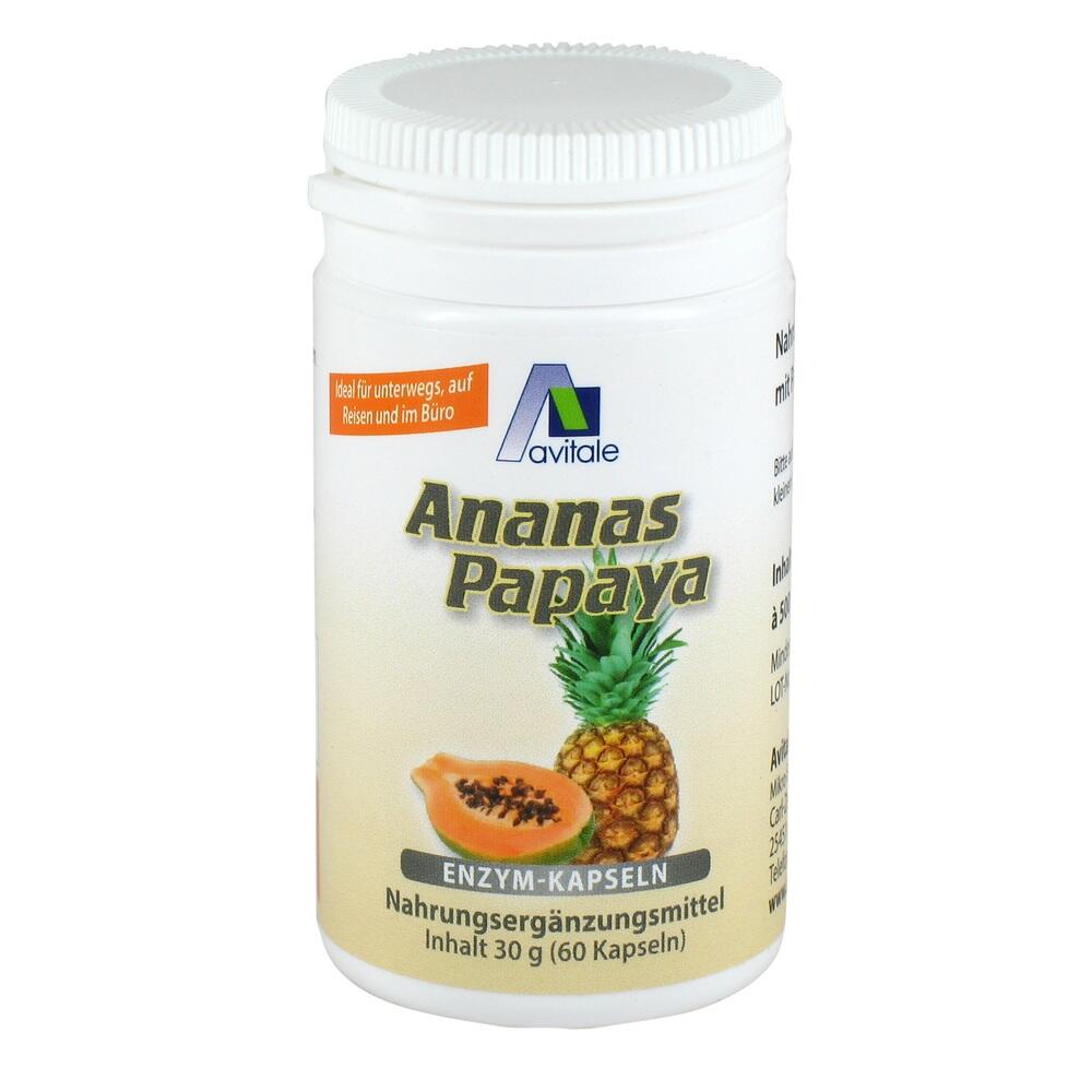 Avitale ANANAS PAPAYA Kapseln 60 St Kapseln