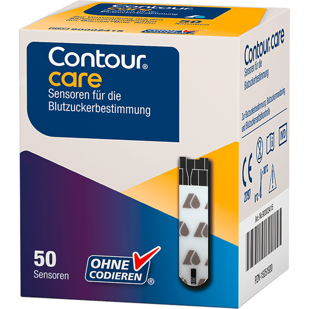 Countour Care Sensoren  50 St Teststreifen