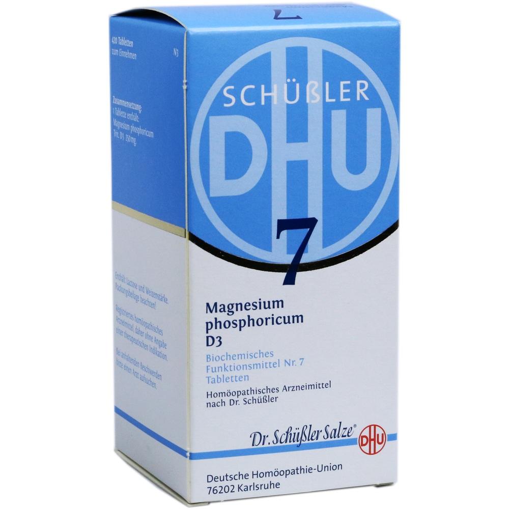 BIOCHEMIE DHU 7 Magnesium phosphoricum D 3 Tabletten 420 St Tabletten