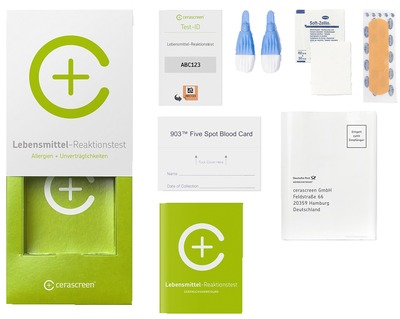 cerascreen Lebensmittel-Reaktionstest 1 St Test