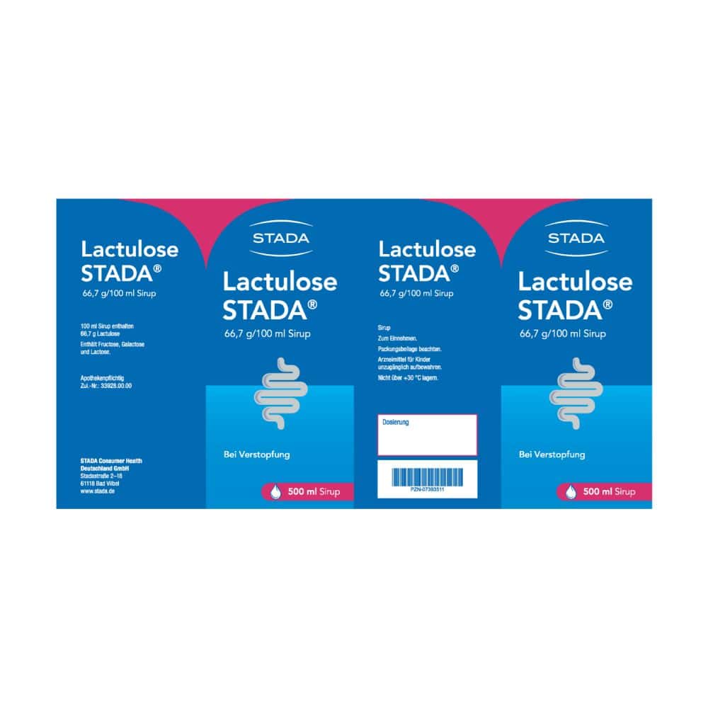 Lactulose STADA 66,7g/100ml 500 ml Sirup