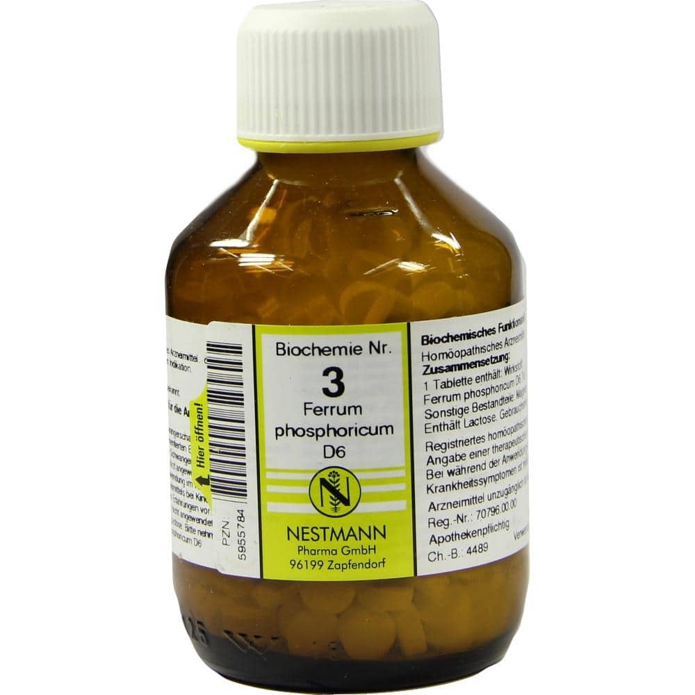 BIOCHEMIE 3 Ferrum phosphoricum D 6 Tabletten 400 St Tabletten