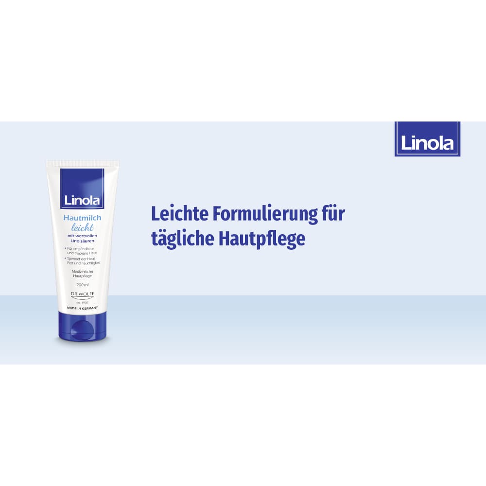Linola Hautmilch leicht - Körperlotion 200 ml Lotion