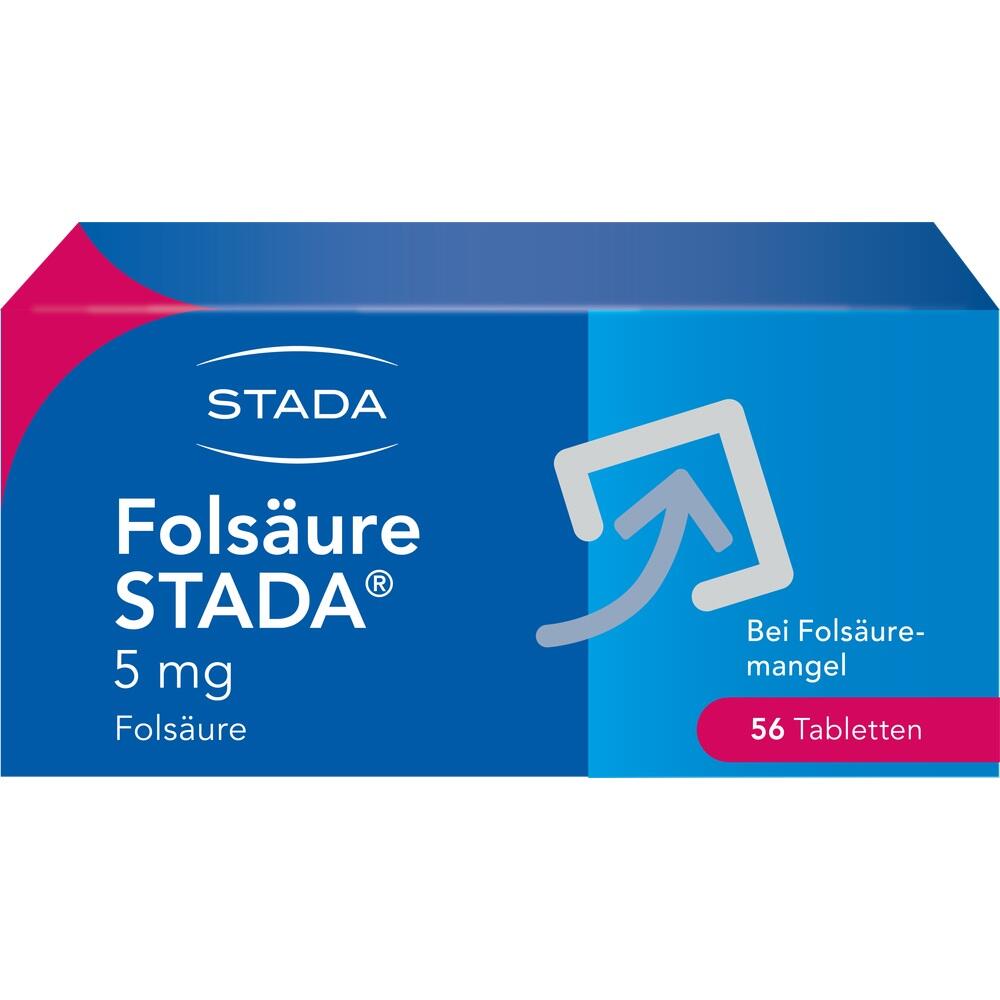 Folsäure STADA 5 mg  56 St Tabletten