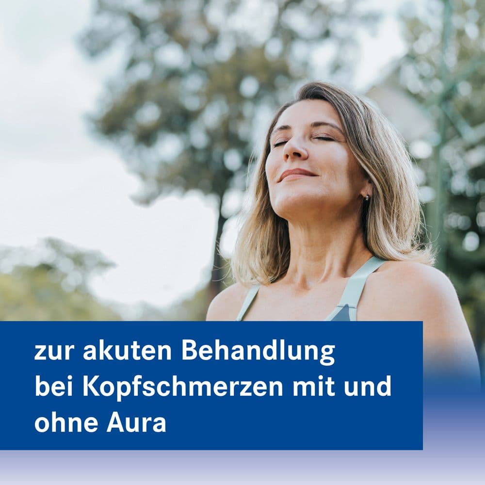 Naratriptan HEUMANN bei Migräne 2 St Filmtabletten