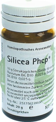 SILICEA PHCP Globuli 20 g Globuli