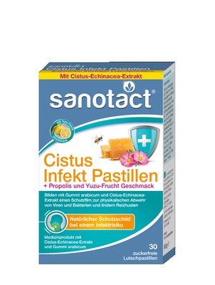 sanotact Cistus Infekt Pastillen 30 St Pastillen