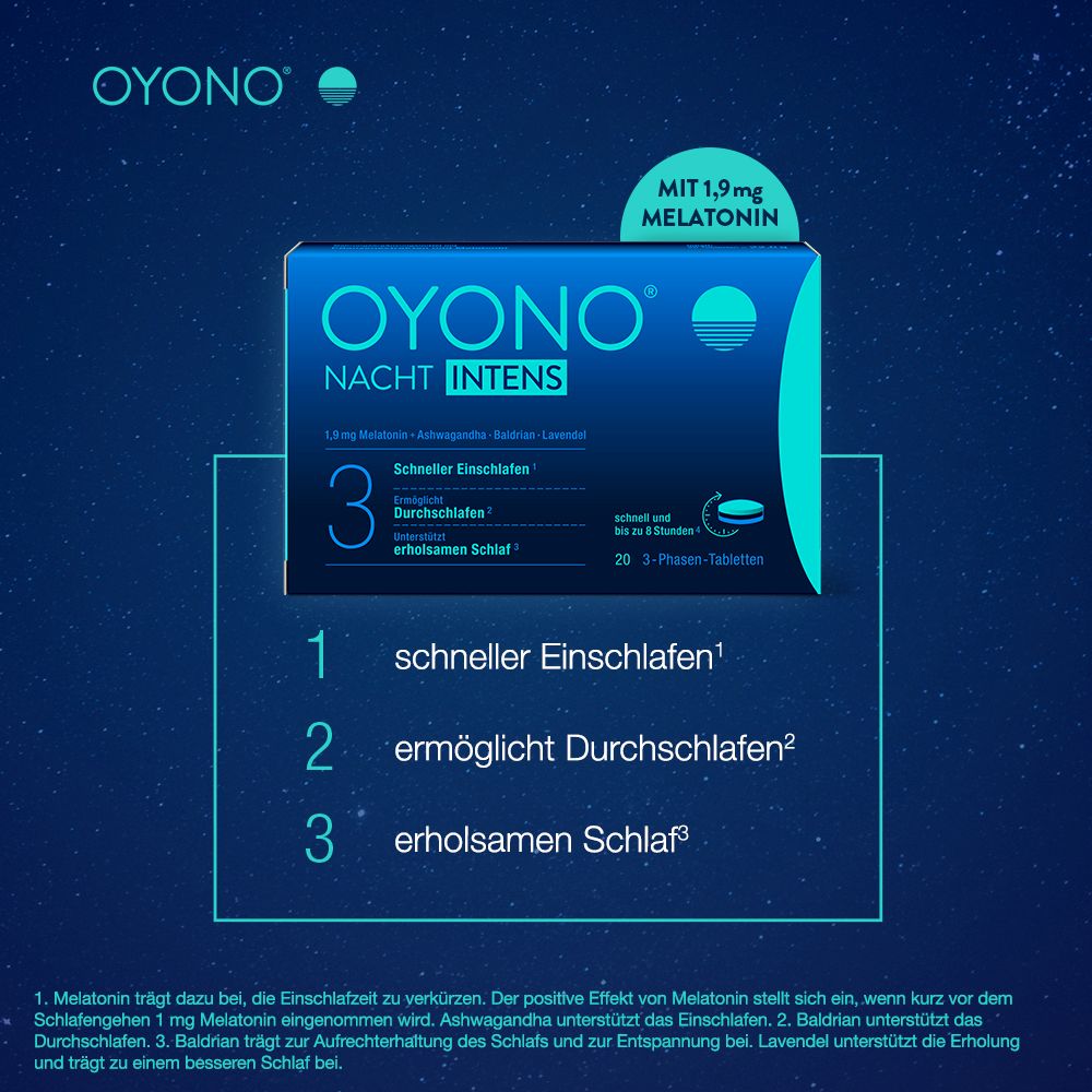 OYONO NACHT INTENS 60 St Tabletten