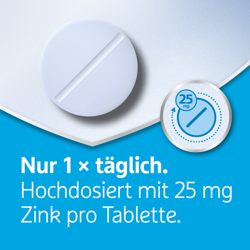 Zinkorot 25mg 20 St Tabletten