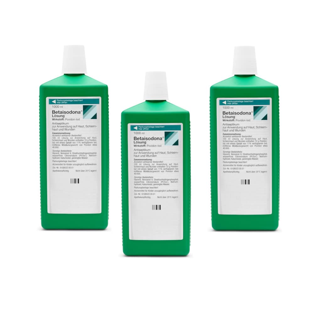 Betaisodona Lösung 3X1000 ml Lösung