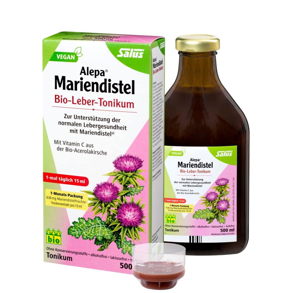 Salus Alepa Mariendistel Bio-Leber-Tonikum 500 ml Tonikum