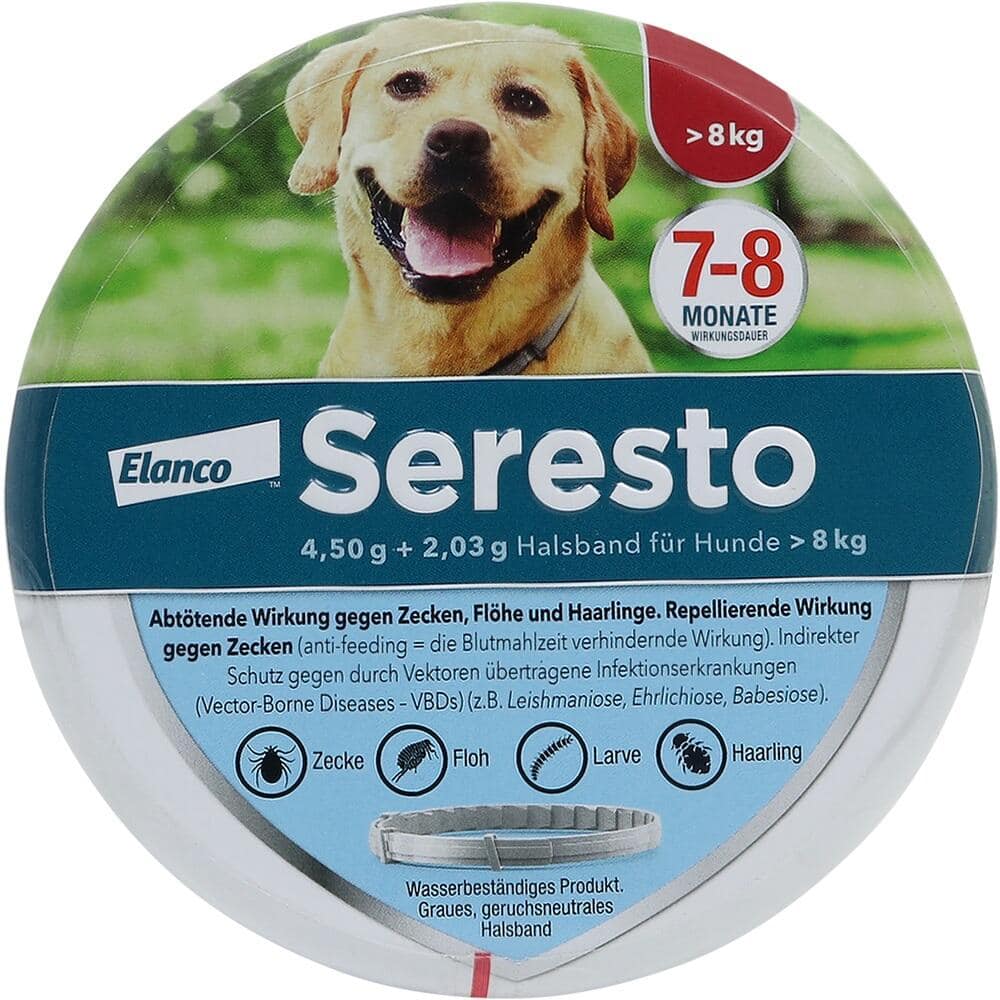 Seresto Halsband für große Hunde ab 8 kg 1 St Halsband