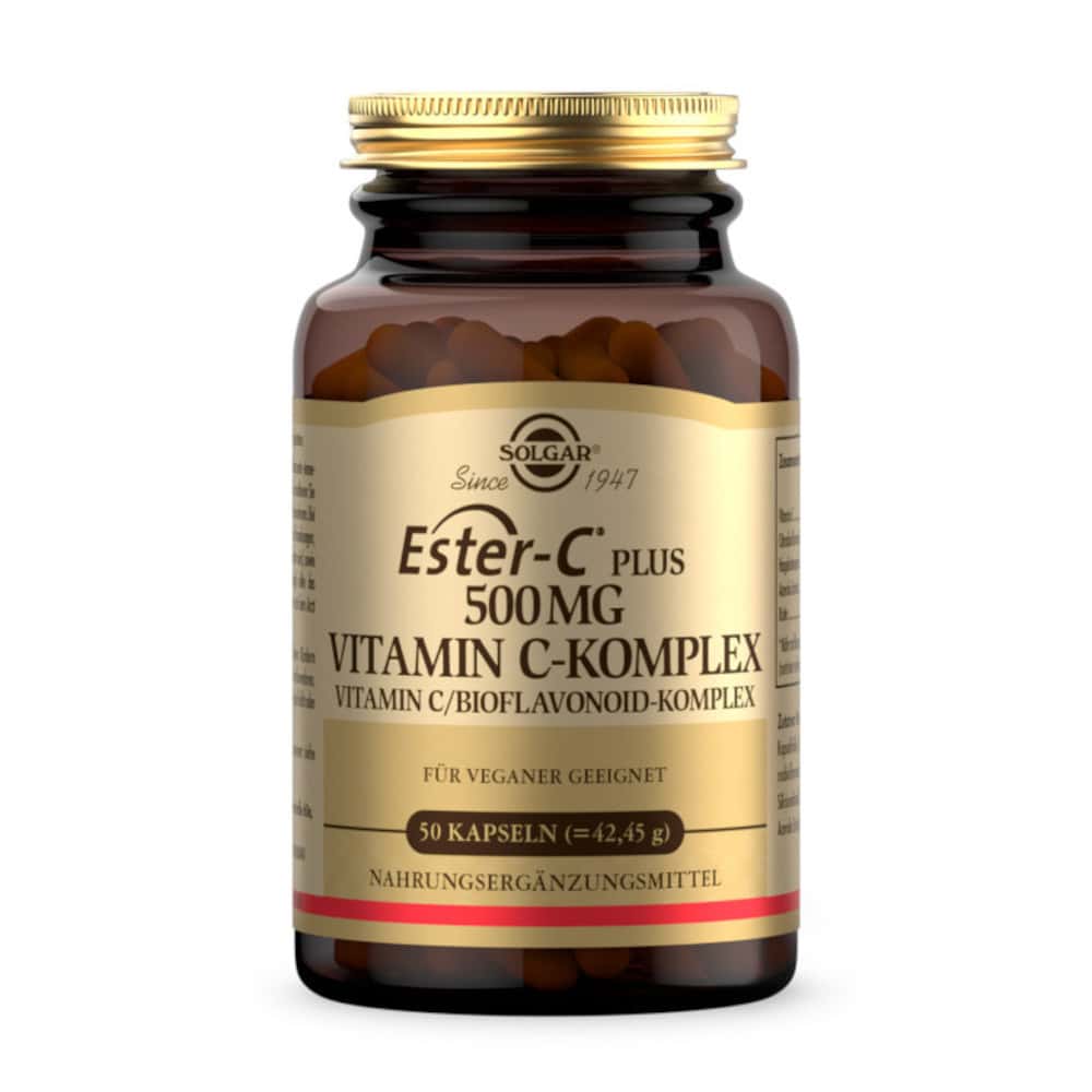 SOLGAR Ester-C PLUS 500 MG VITAMIN C-KOMPLEX 50 St Kapseln