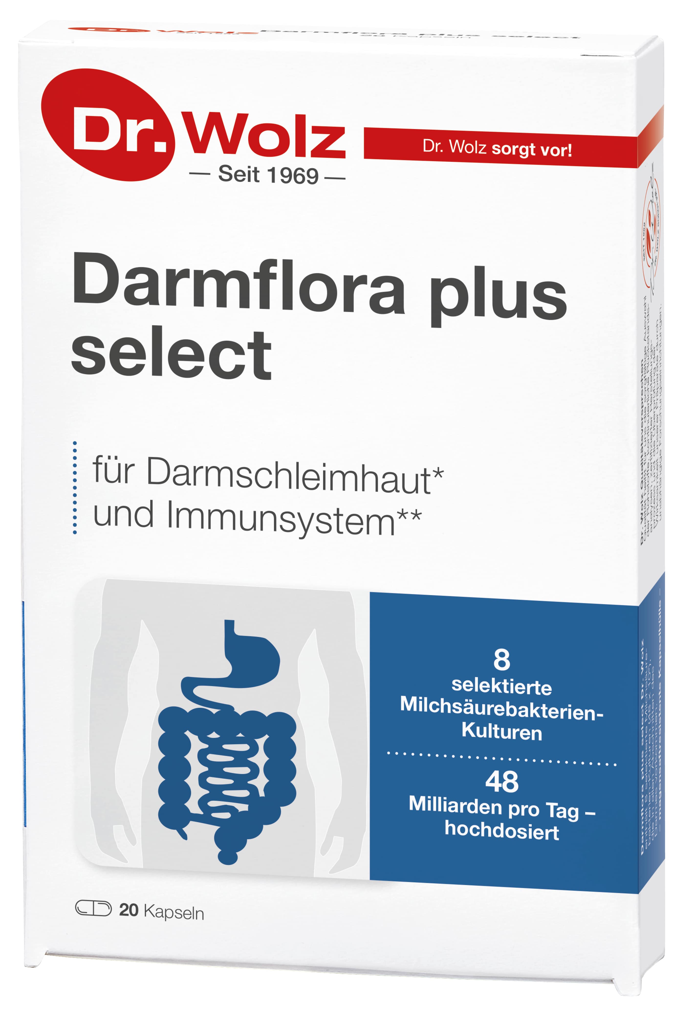 Dr. Wolz DARMFLORA plus select 20 St Kapseln