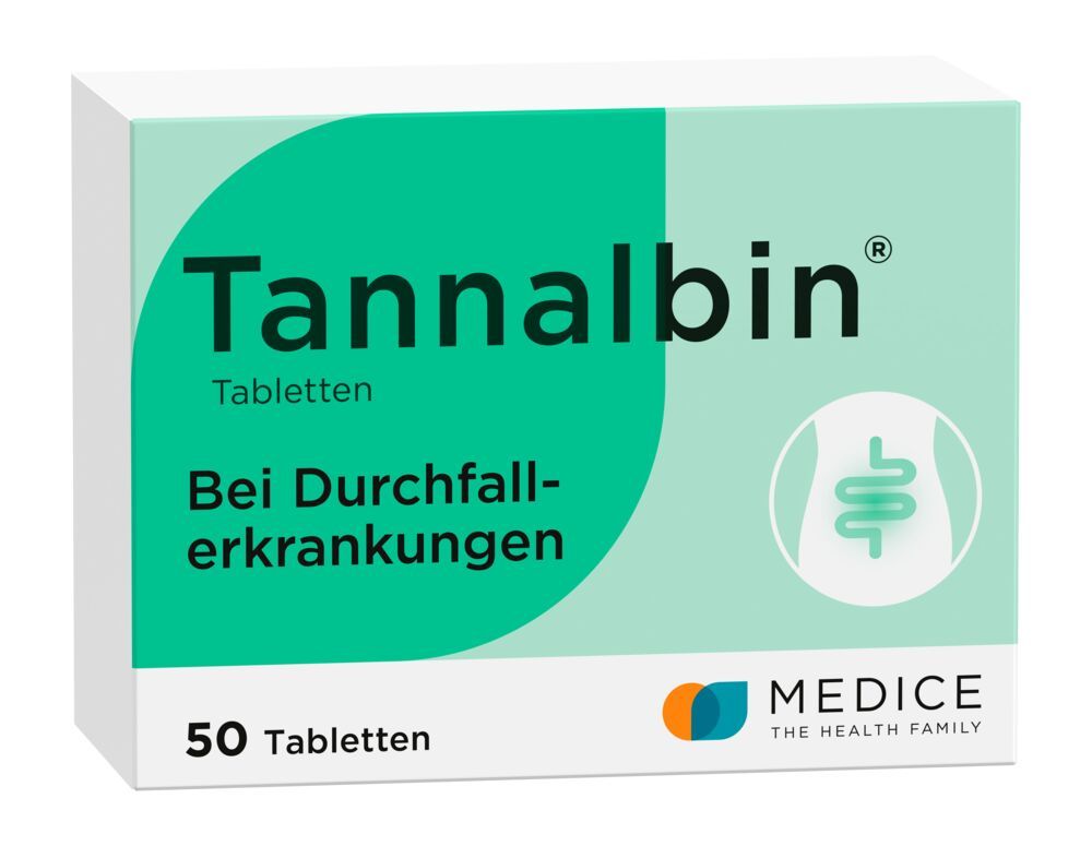 Tannalbin bei Durchfallerkrankungen 50 St Tabletten