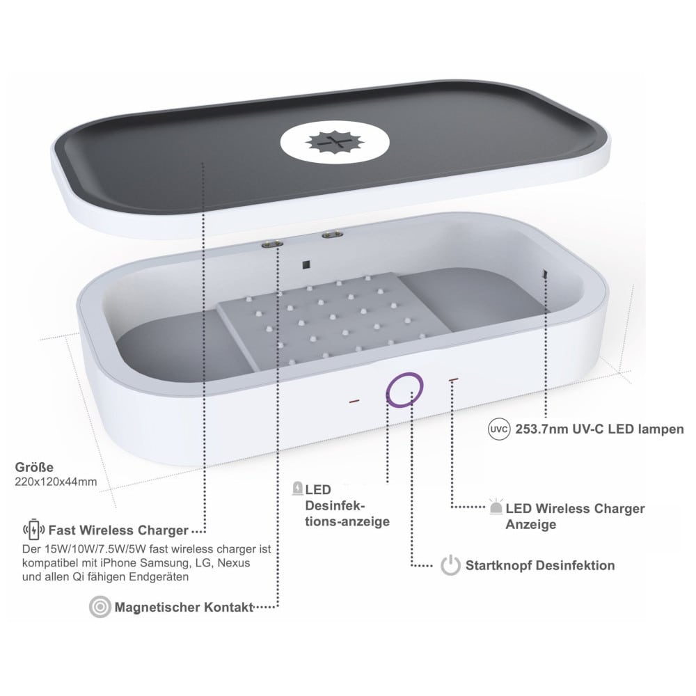 Gako UV C Desinfektionsbox 1 St