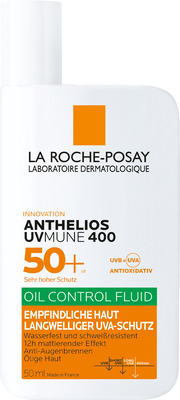 LA ROCHE-POSAY ANTHELIOS UVMUNE 400 LSF 50+ OIL CONTROL FLUID 50 ml Flüssigkeit