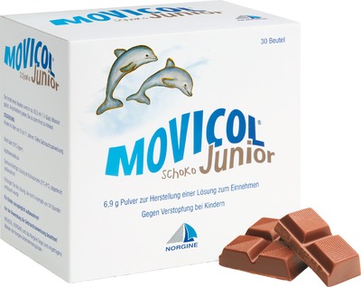 MOVICOL Schoko Junior Pulver 30X6.9 g Pulver zur Herstellung einer Lösung zum Einnehmen