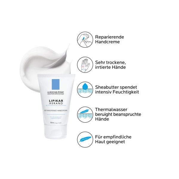 LA ROCHE-POSAY Lipikar Xerand Handcreme 50 ml Creme