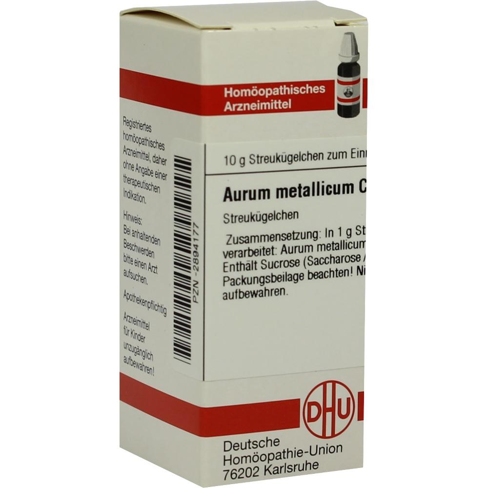 AURUM METALLICUM C 30 Globuli 10 g Globuli