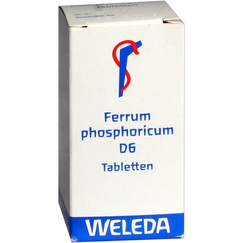 WELEDA FERRUM PHOSPHORICUM D 6 Tabletten 80 St Tabletten