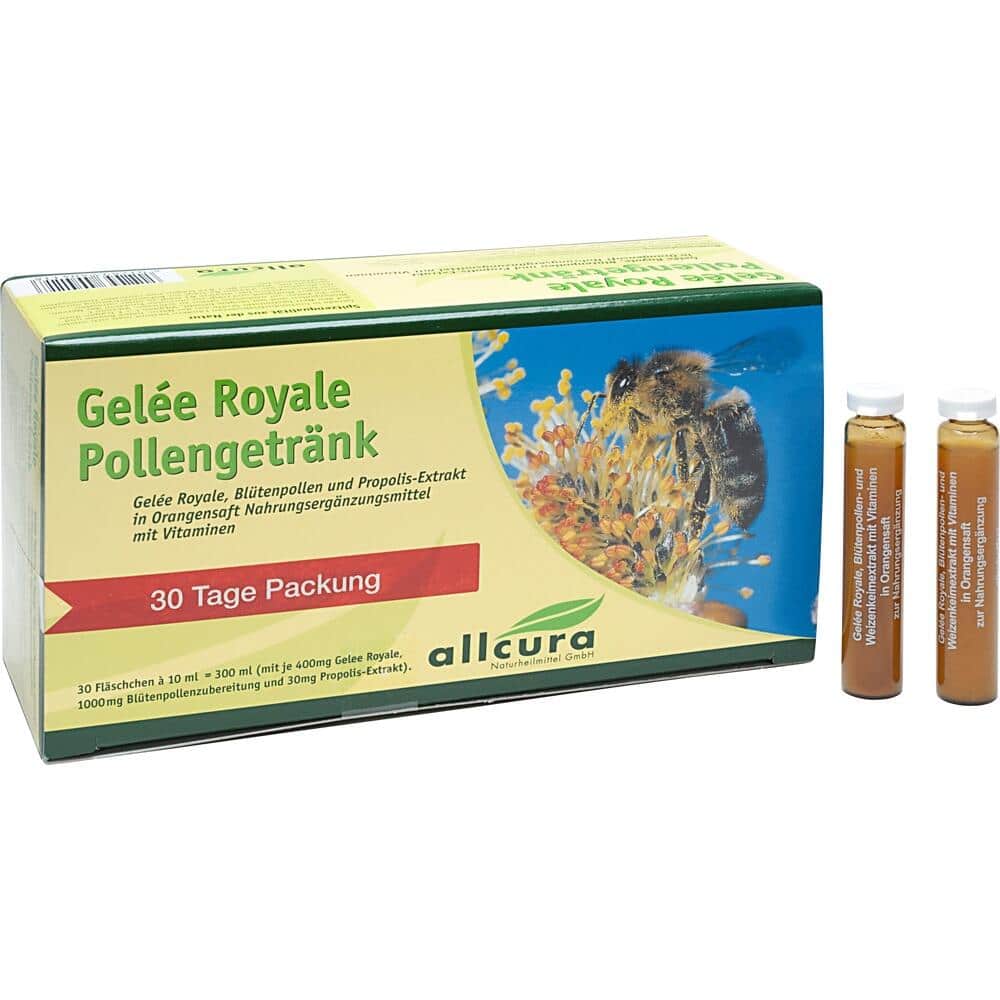 Gelée Royale Pollengetränk 30X10 ml Trinkampullen