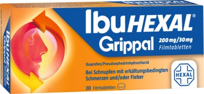 IbuHEXAL Grippal 200mg/30mg 20 St Filmtabletten