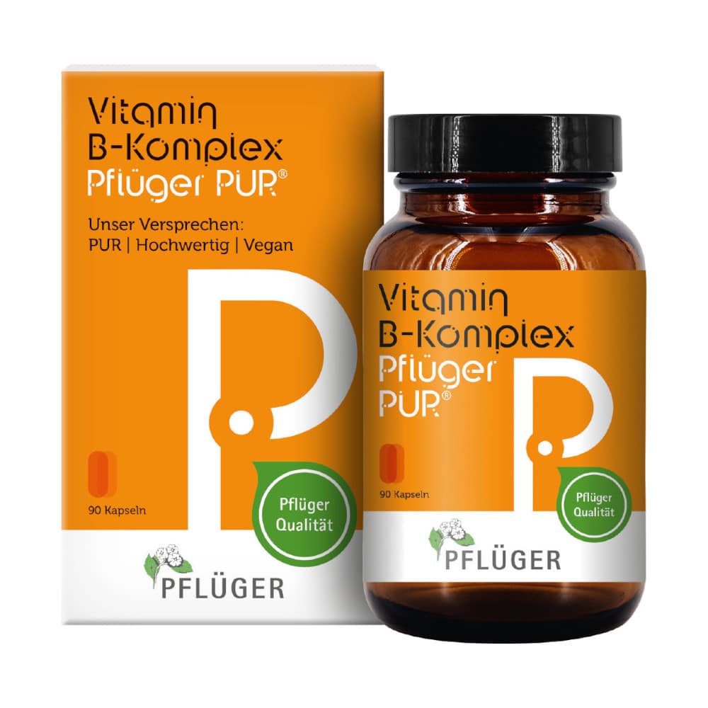 Vitamin B-Komplex Pflüger PUR 90 St Kapseln