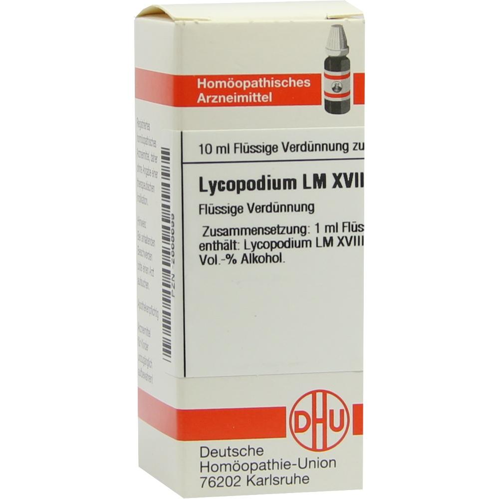 LM LYCOPODIUM XVIII Dilution 10 ml Dilution