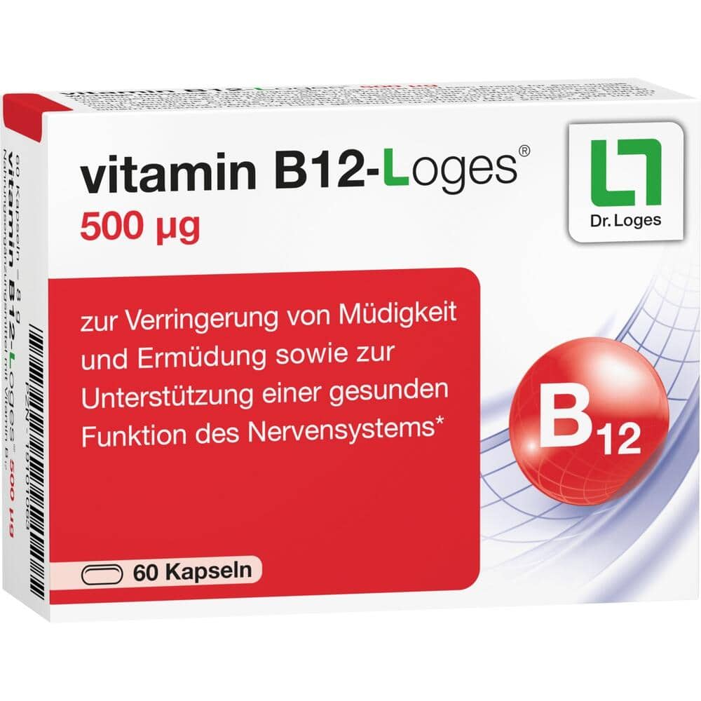 vitamin B12-Loges 500 µg 60 St Kapseln