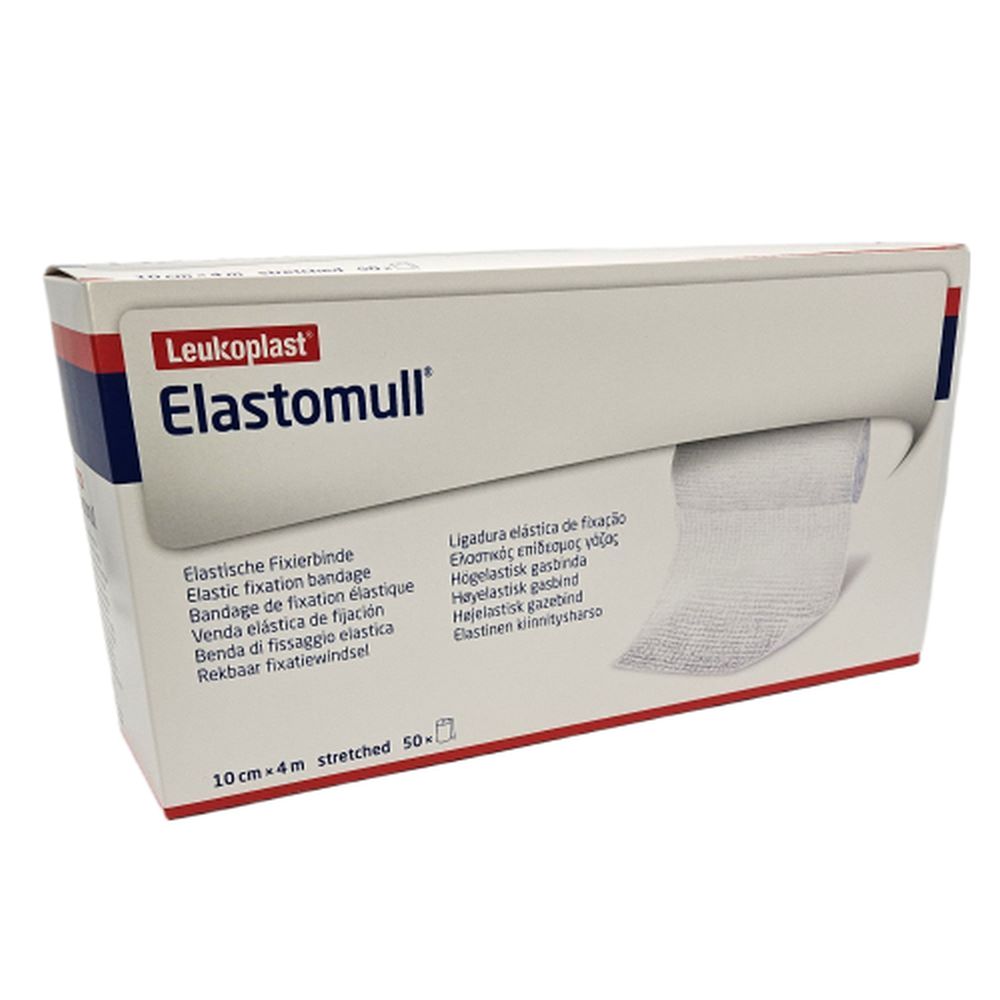 Elastomull elastische Fixierbinde 10cm x 4m  50 St Binden