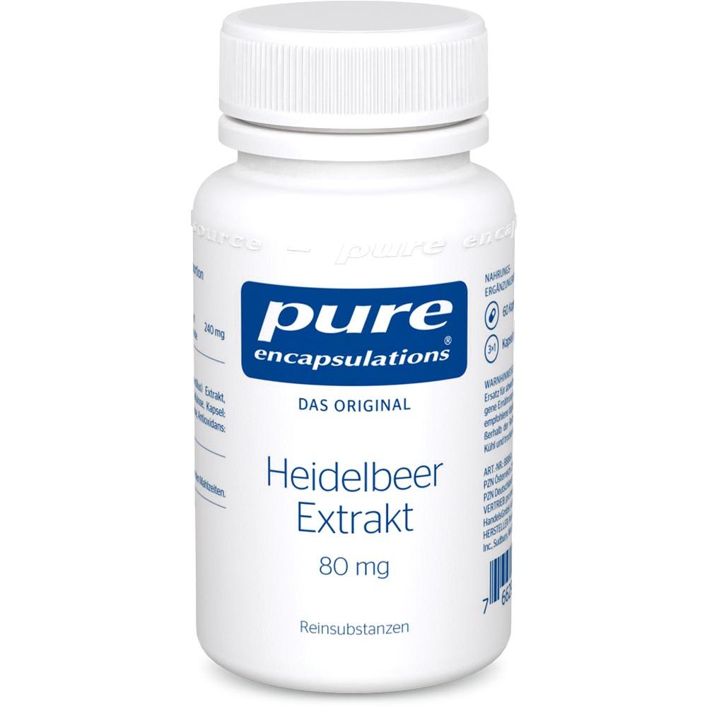 pure encapsulations Heidelbeer Extrakt  60 St Kapseln