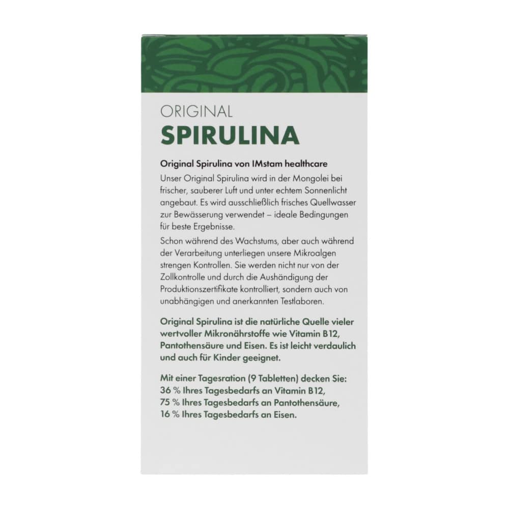 Original Spirulina  480 St Tabletten