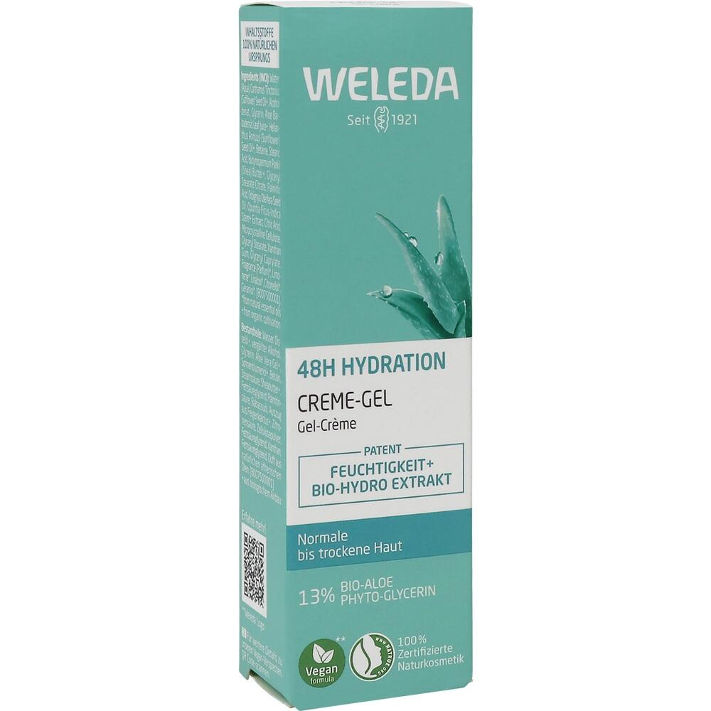 WELEDA 48H Hydration Creme-Gel 30 ml Creme
